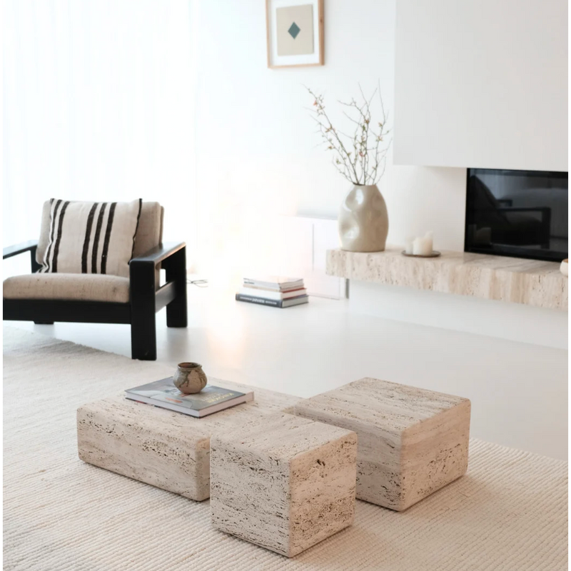 Kmode - Lottie Coffee Table - White Marble