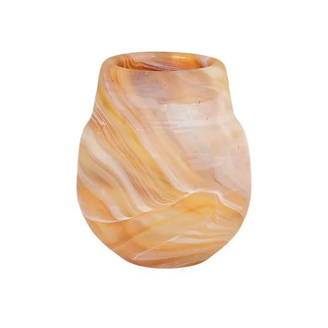 Boden Perry Vase - Amber Swirl