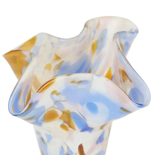 Boden Wave Vase - Summer Blue