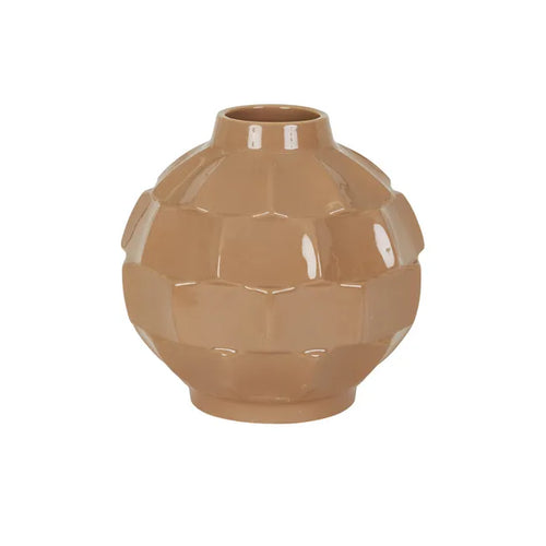 Hanson Bobbin Vase - Biscuit