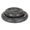 Rufus Indra Small Shallow Bowl - Black Marble