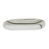 Rufus Indra Pill Large Shallow Bowl - Zebra Marble