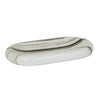 Rufus Indra Pill Large Shallow Bowl - Zebra Marble