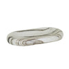 Rufus Indra Pill Large Shallow Bowl - Zebra Marble