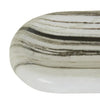 Rufus Indra Pill Large Shallow Bowl - Zebra Marble