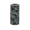 Rufus Zenith Vase Small - Spider Green Marble