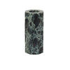 Rufus Zenith Vase Small - Spider Green Marble