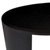 Oberon Curved Desk - Small - Matt Black