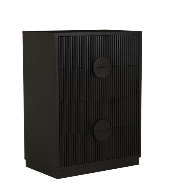 Benjamin Ripple Dresser - Matt Black