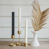 Column Pillar Candle Duo - Cream White