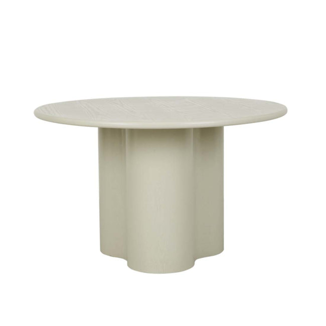 Artie Wave Dining Tables - Putty