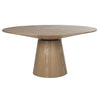 Classique Round Dining Tables - Natural Ash - 1.5 x 1.5