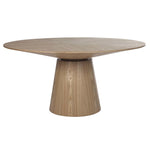 Classique Round Dining Table - Natural Ash - 1.8 x 1.8