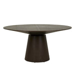 Classique Round Dining Tables - Mocha Ash - 1.2 x 1.2