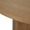 Oberon Eclipse Dining Table - Natural Ash