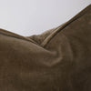 Evelyn Velvet Cushion - Olive