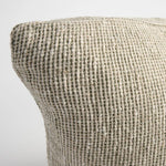 Verdure Linen Cushion - Natural/Green