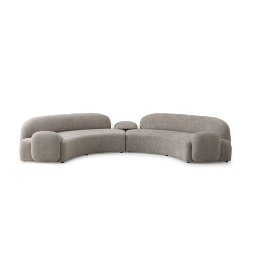 Alba Sofa - Silver