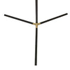 Easton Canopy Floor Lamp - Black Metal