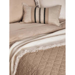 Soho Oatmeal Linen & Cotton Quilt