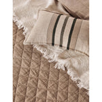 Soho Oatmeal Linen & Cotton Quilt