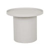 Classique Pedestal Side Table - Oyster Ash