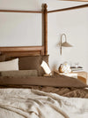 Margot Mocha Linen Bolster Cushion