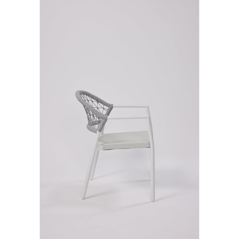 Kmode - Lucia Outdoor Dining Chair - Grey