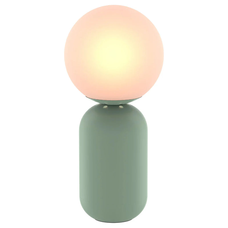 Luciano Opal Ball Table Lamp - Green