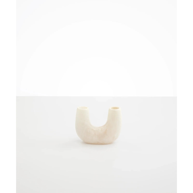 Mini Branch Vase - Chalk Swirl