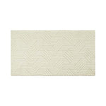 Bower Criss Cross Rug - Ivory - 2.6 x 3.4