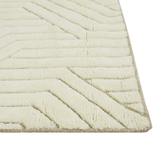 Bower Criss Cross Rug - Ivory - 2 x 3