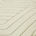 Bower Criss Cross Rug - Ivory - 2 x 3