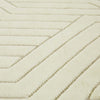 Bower Criss Cross Rug - Ivory - 2.6 x 3.4