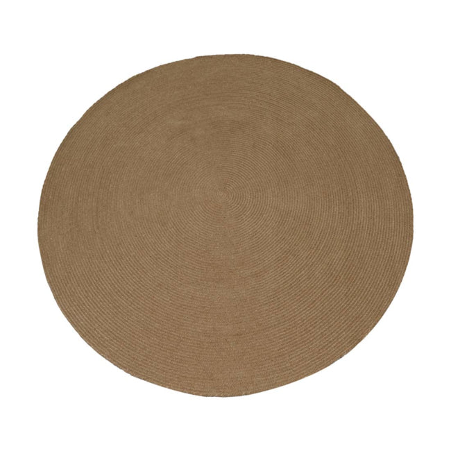 Harbour Braid Round Rug - Tawny