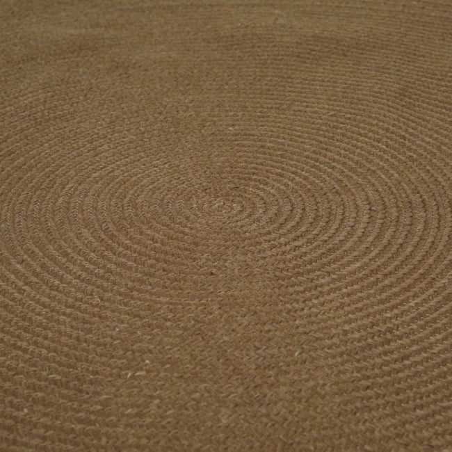 Harbour Braid Round Rug - Tawny