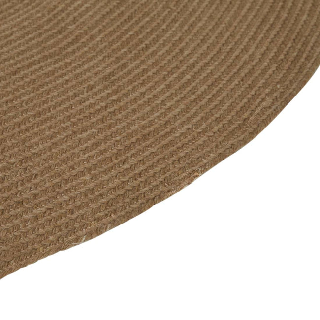 Harbour Braid Round Rug - Tawny