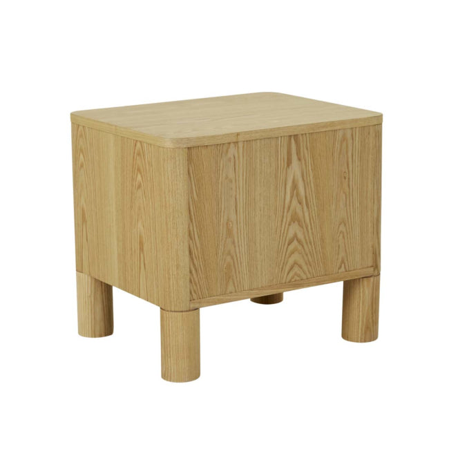 Artie Open Bedside - Natural Ash