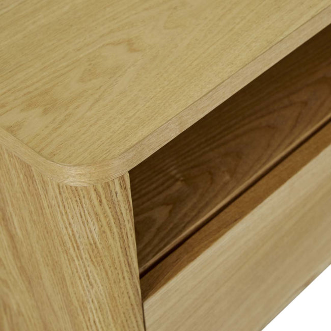 Artie Open Bedside - Natural Ash