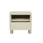 Artie Open Bedside - Putty