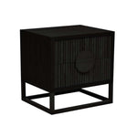 Benjamin Ripple Bedside - Matt Black