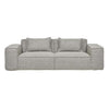 Felix Block 3 Seater Sofa - Cement