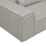 Felix Block 3 Seater Sofa - Cement