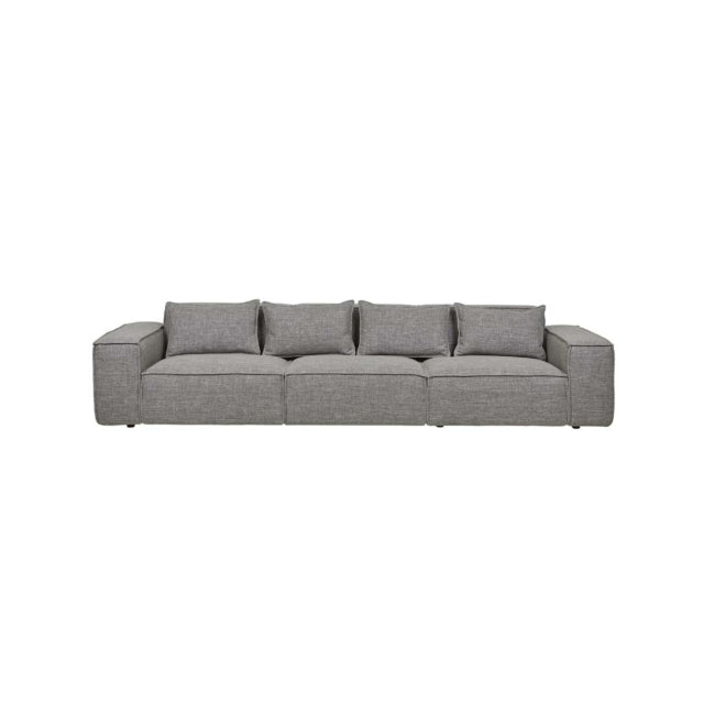 Felix Block 4 Seater Sofa - Cement