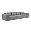 Felix Block 4 Seater Sofa - Cement