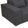 Felix Block 4 Seater Sofa - Coal