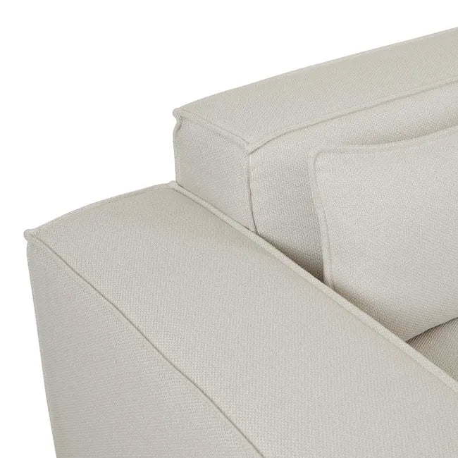 Felix Block 4 Seater Sofa - Jasmine White