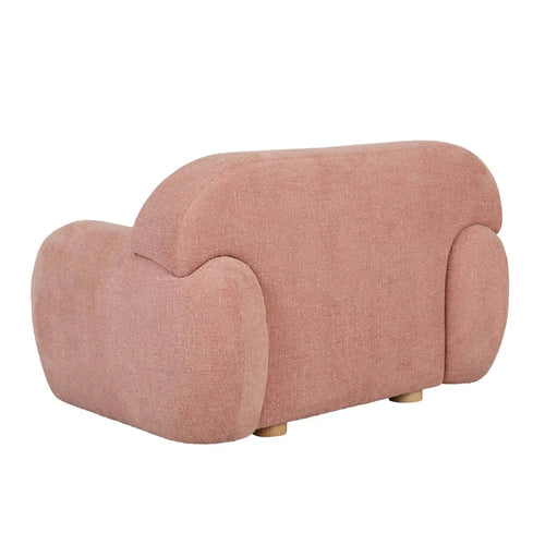 Sidney Plump Sofa Chair - Blush Pink