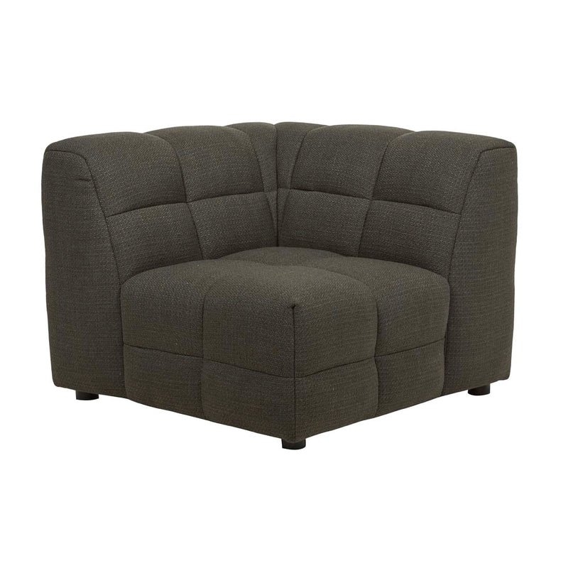 Vittoria Olive Corner Sofa - Fern