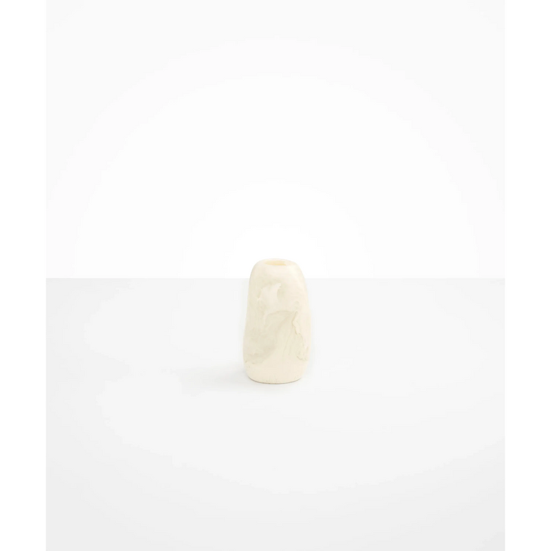 Small Pebble Vase - Chalk Swirl